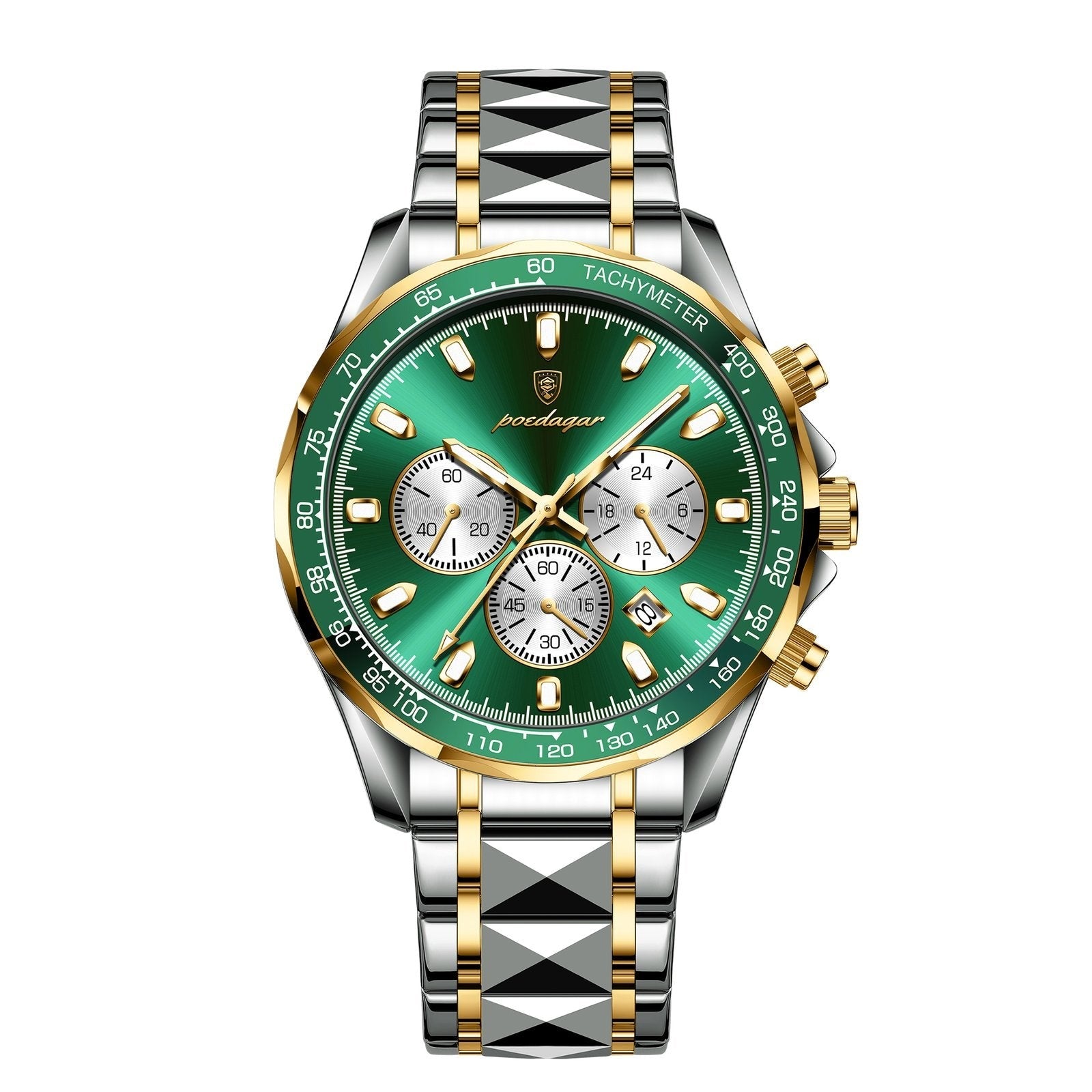 Poedagar 815 watch Golden Green variant