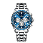 Poedagar 815 watch Silver Blue variant