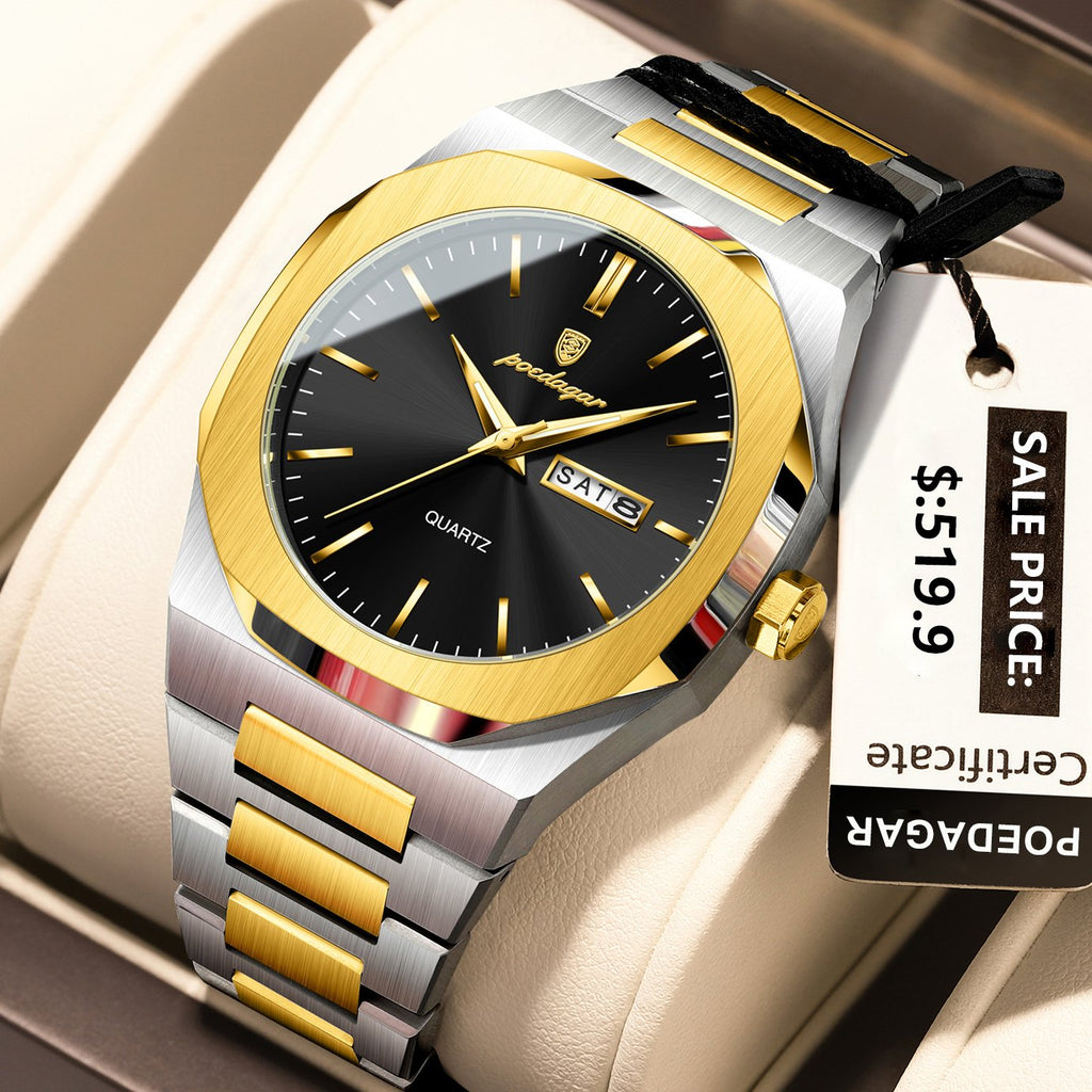 Poedagar 825 watch Gold Black S variant