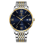 Poedagar 826 watch Gold Blue (Steel) variant