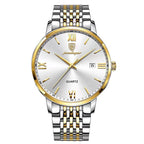 Poedagar 826 watch Gold White (Steel) variant