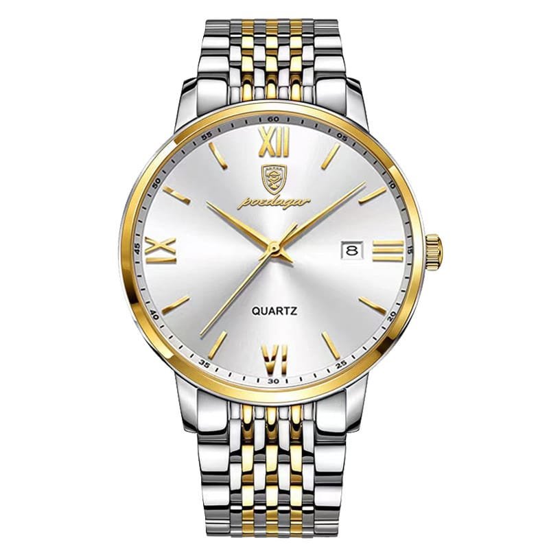 Poedagar 826 watch Gold White (Steel) variant