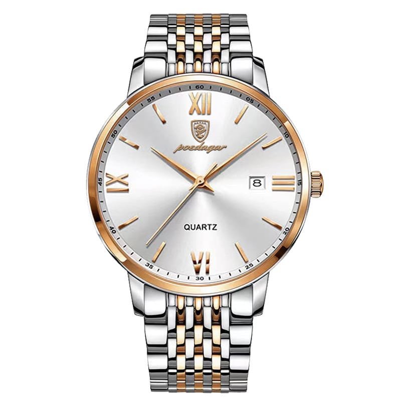 Poedagar 826 watch Rose Gold White variant