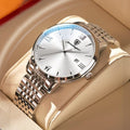 Poedagar 826 watch Silver White variant