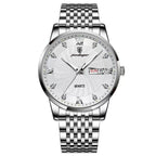 Poedagar 827 watch Silver White variant