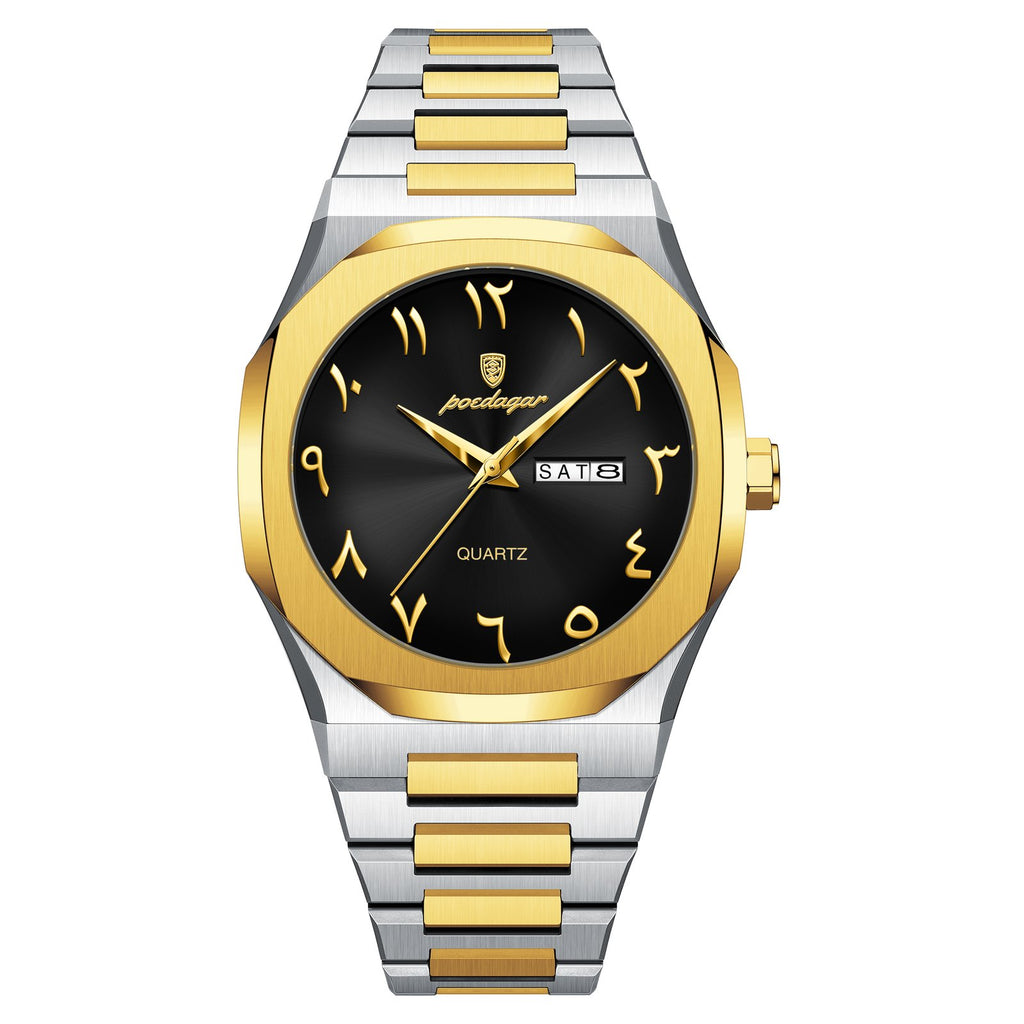 Poedagar 830 watch Gold Black variant