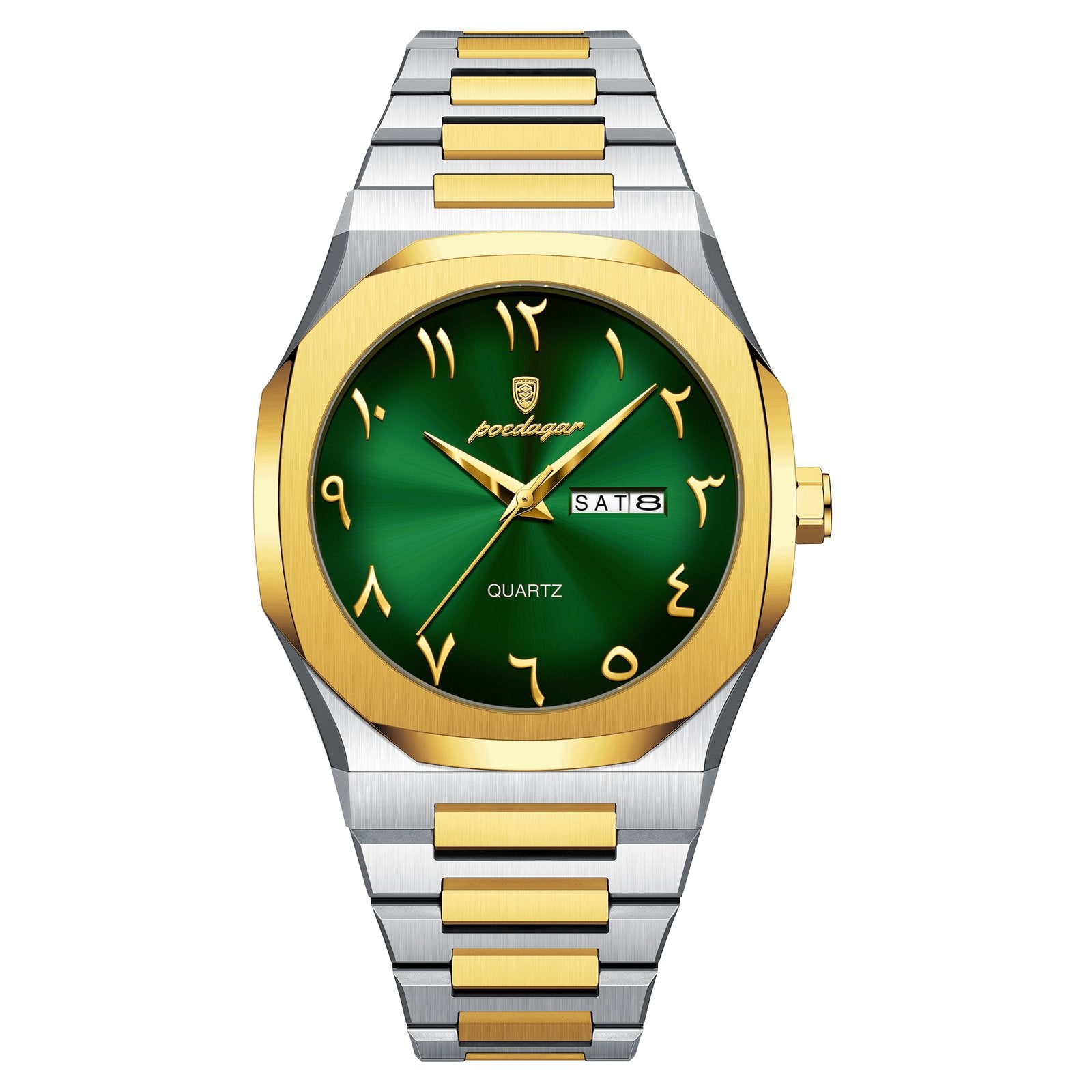 Poedagar 830 watch Gold Green variant