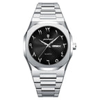 Poedagar 830 watch Silver Black variant