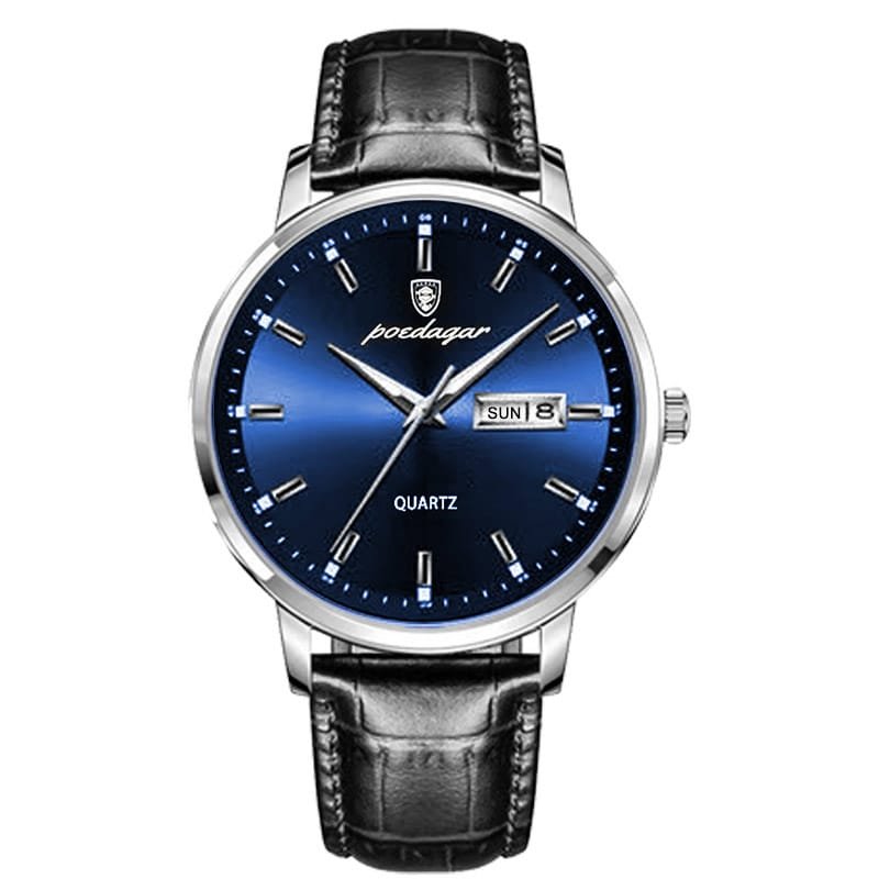 Poedagar 832 watch Silver Blue variant