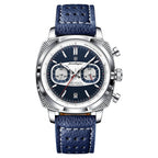 Poedagar 838 watch Silver Blue variant