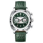Poedagar 838 watch Silver Green variant