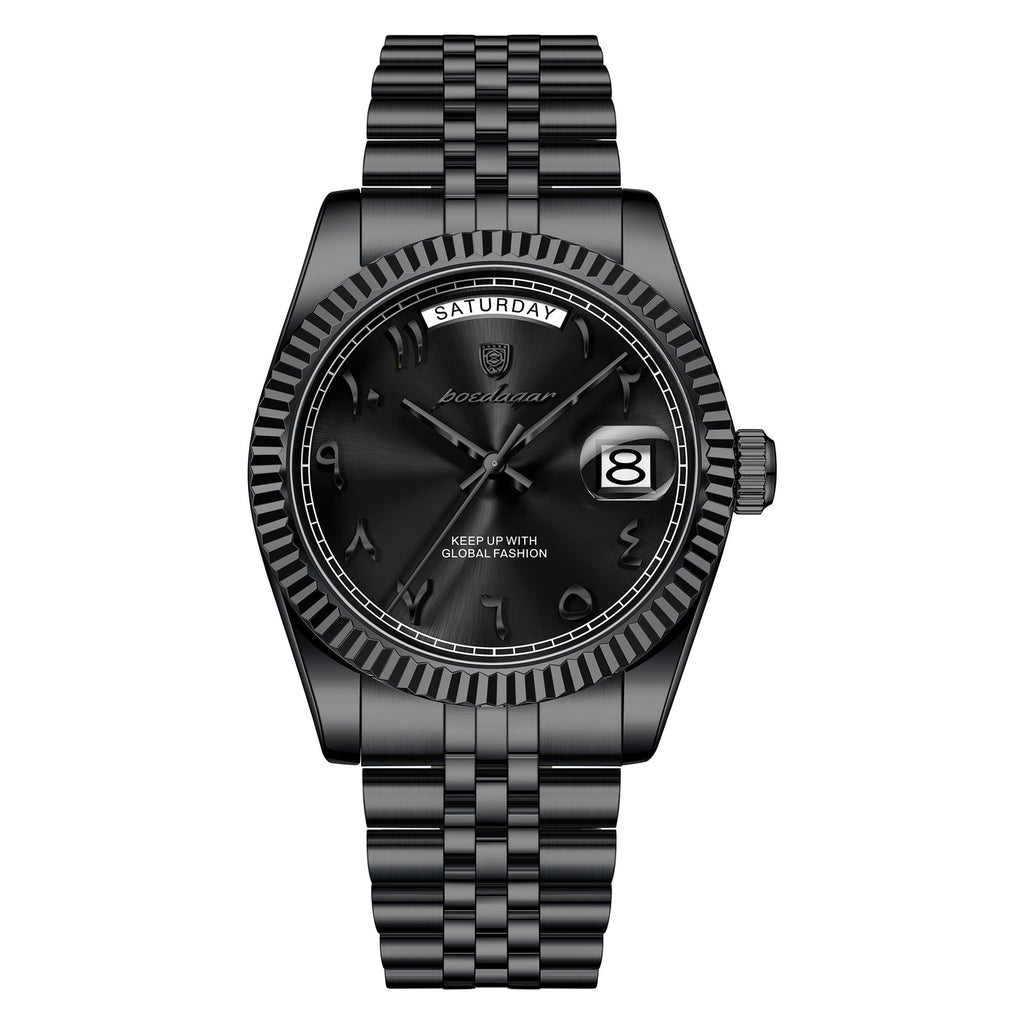 Poedagar 845 watch Black Black Black variant