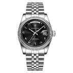 Poedagar 845 watch Silver Black variant