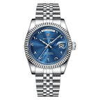 Poedagar 845 watch Silver Blue variant