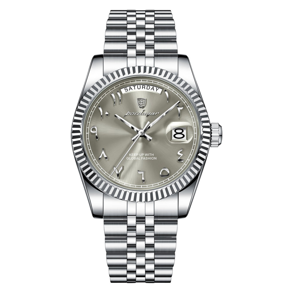 Poedagar 845 watch Silver Grey variant