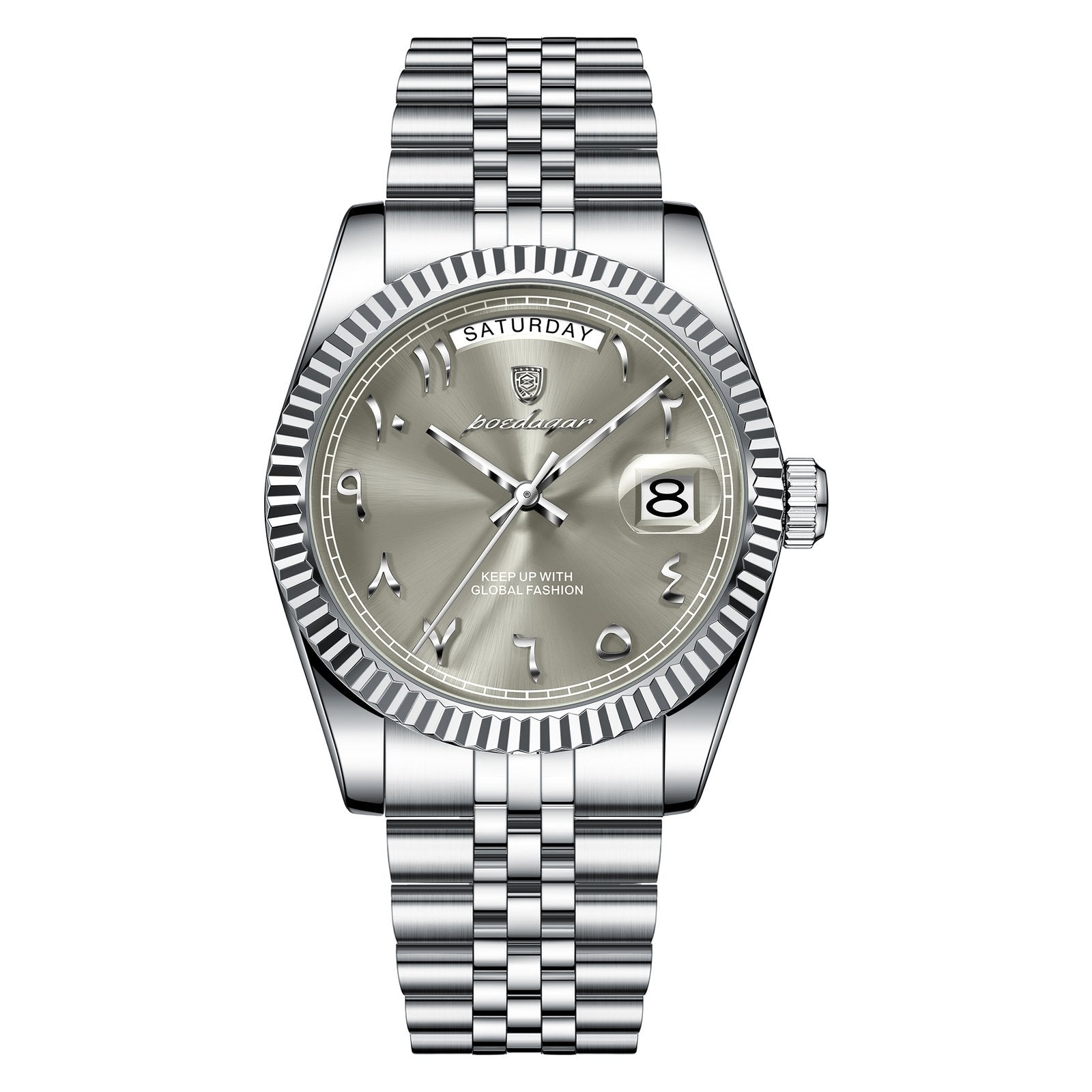 Poedagar 845 watch Silver Grey variant