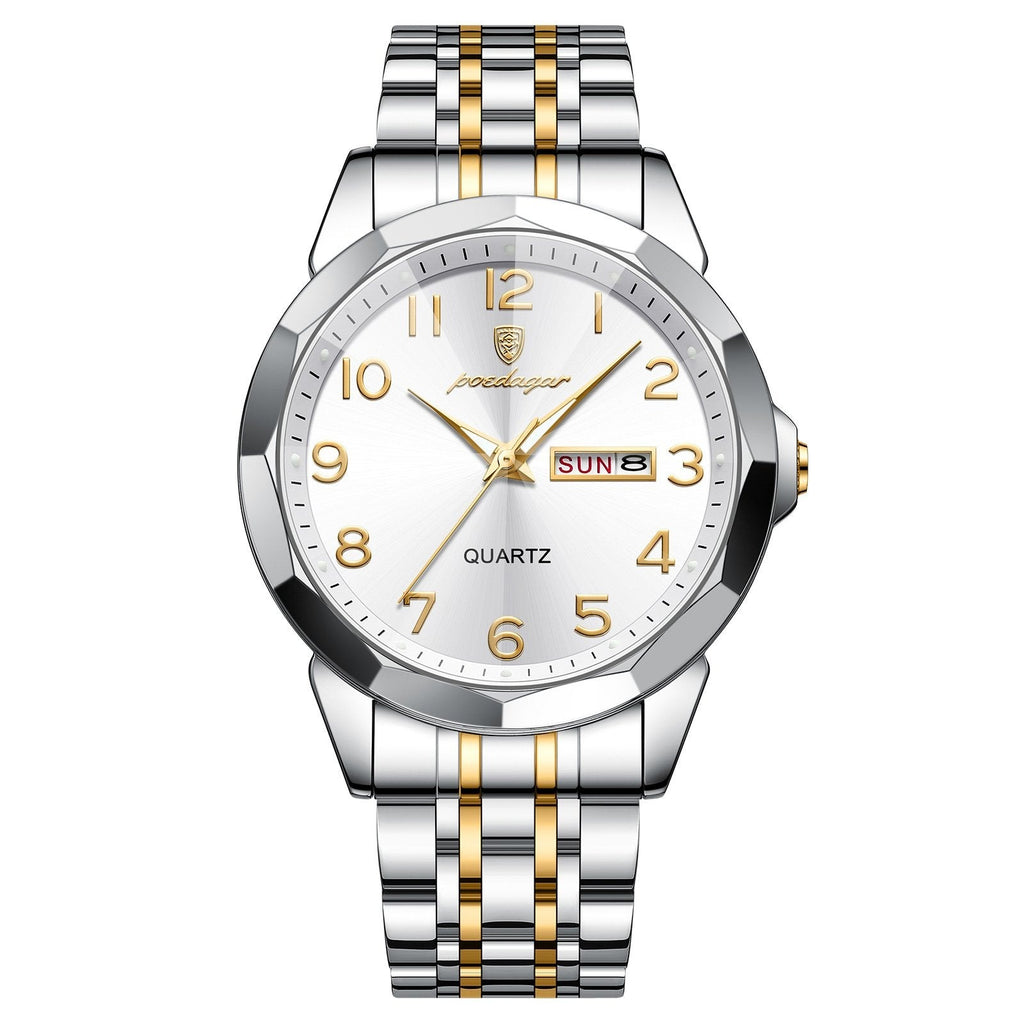 Poedagar 852 watch Gold White variant