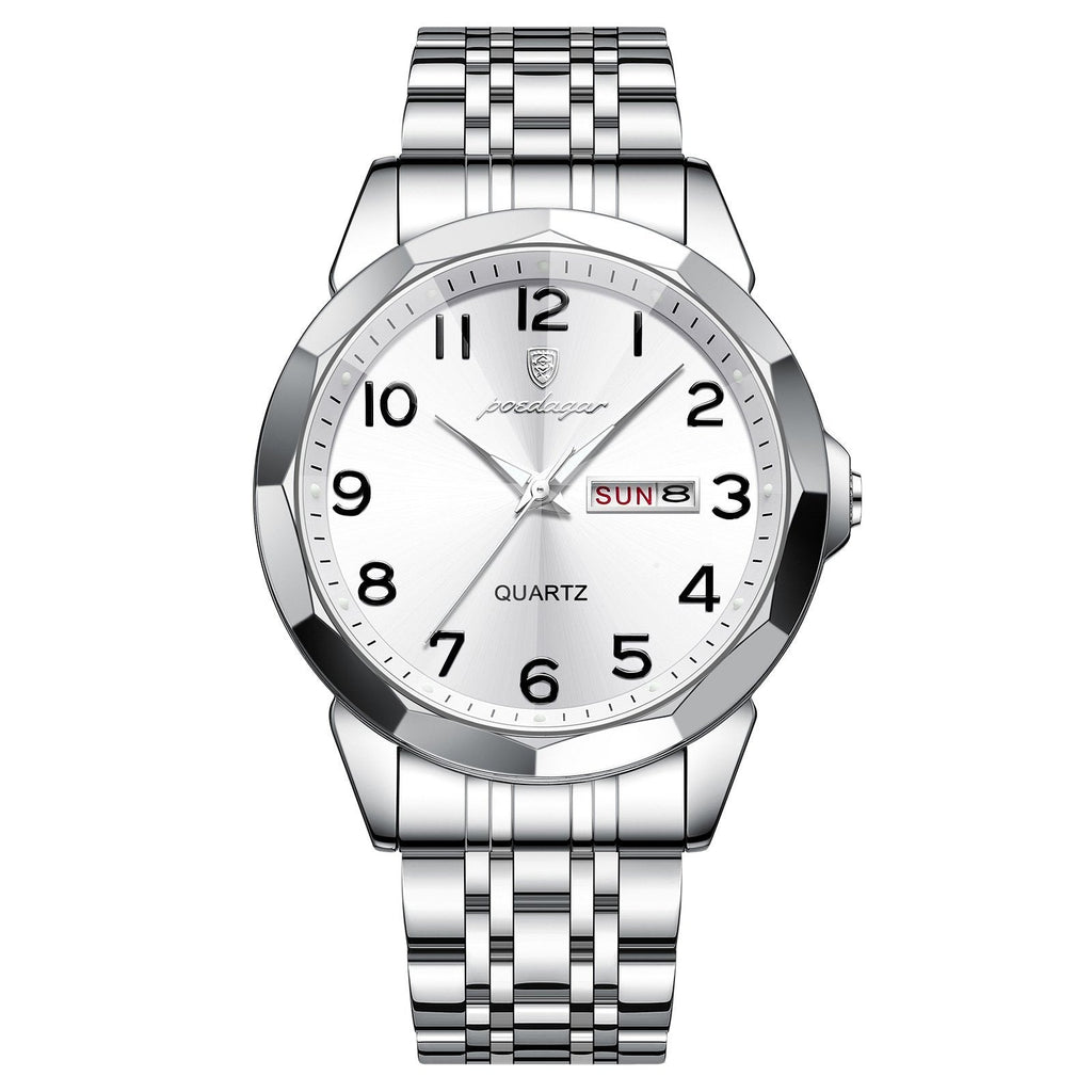 Poedagar 852 watch Silver White variant