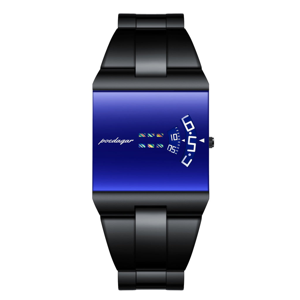 Poedagar 857 watch Black Blue variant