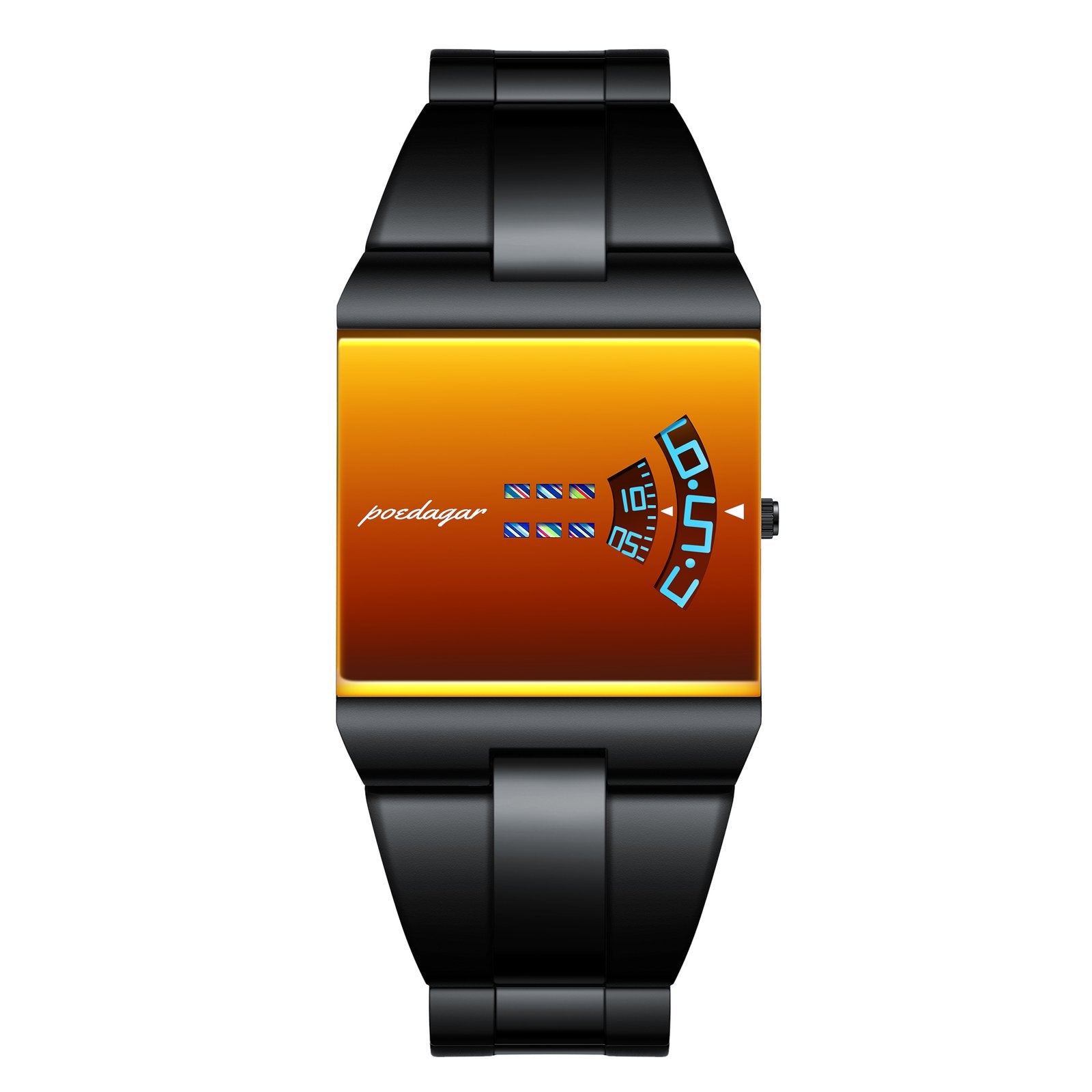 Poedagar 857 watch Black Gold variant