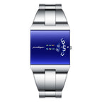Poedagar 857 watch Silver Blue variant