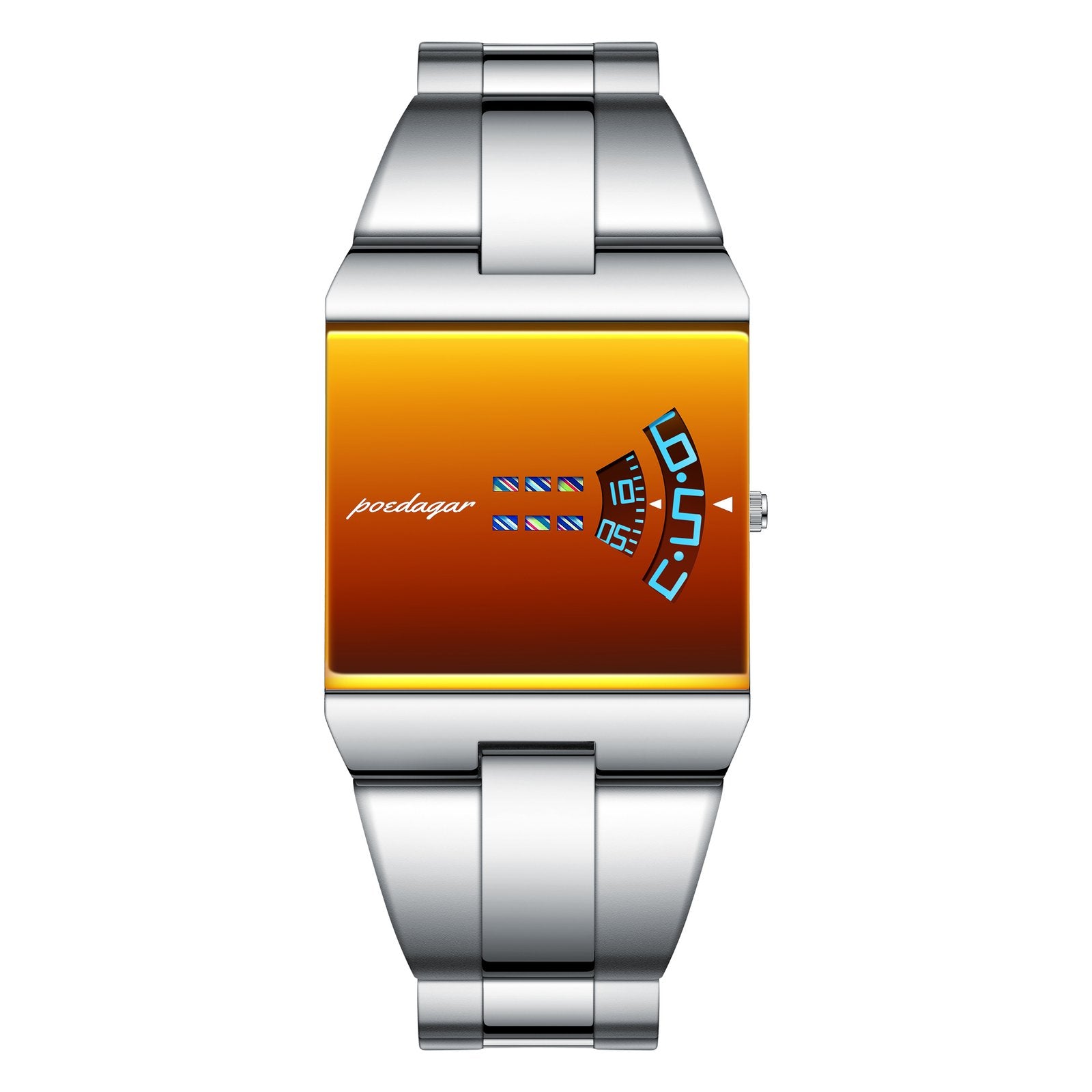 Poedagar 857 watch Silver Gold variant