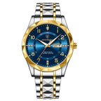 Poedagar 858 watch Gold Gold Blue variant