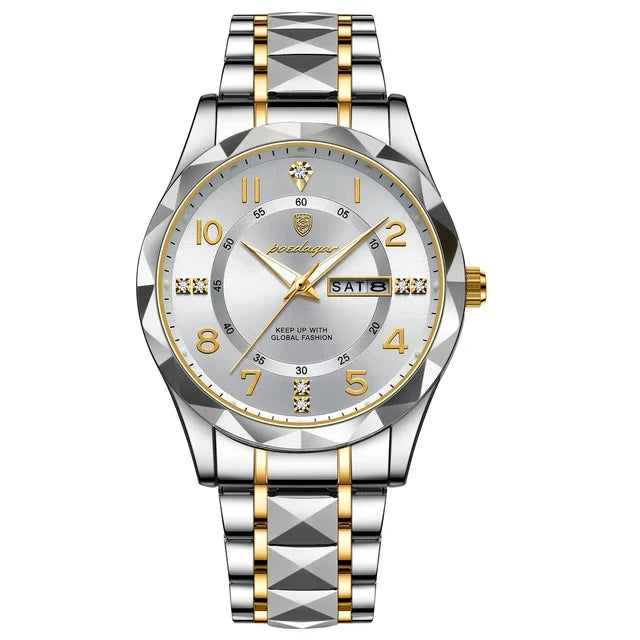 Poedagar 858 watch Gold White variant