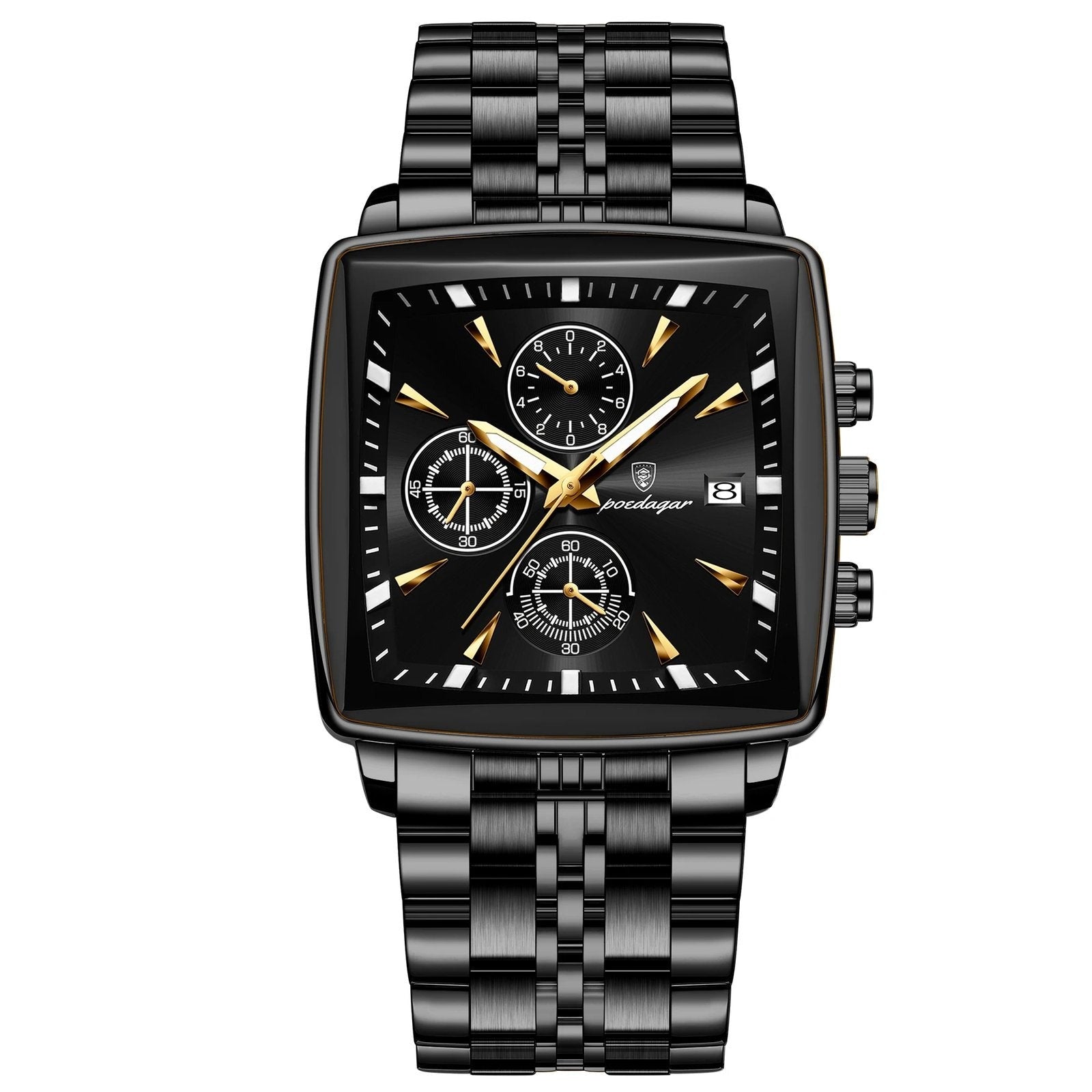 Poedagar 866 watch Black Black variant