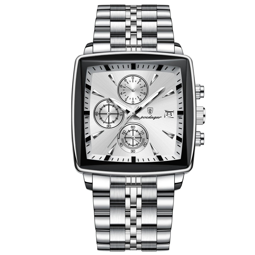 Poedagar 866 watch Silver White variant