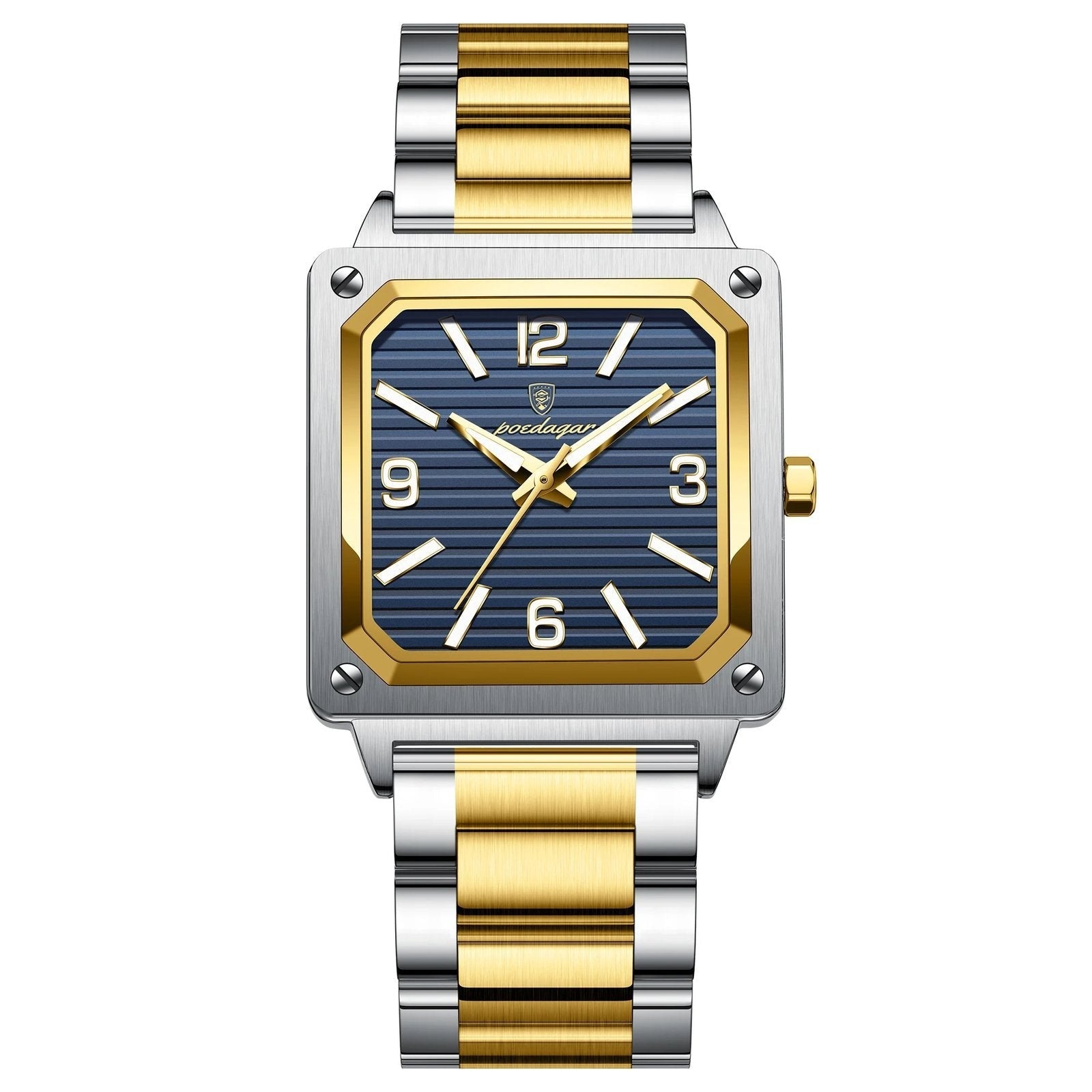 Poedagar 870 watch Gold Blue variant