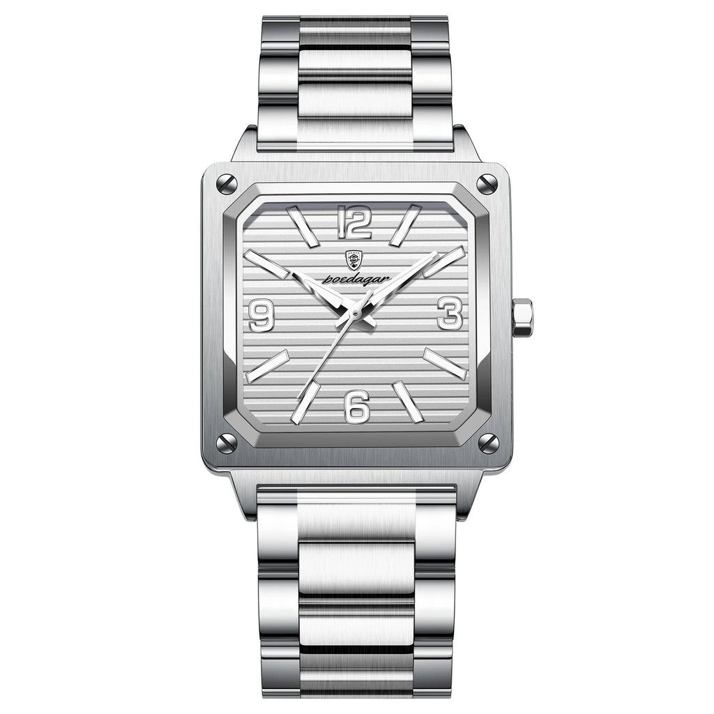 Poedagar 870 watch Silver White variant