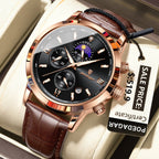 Poedagar 882 watch Rose Gold Black L variant
