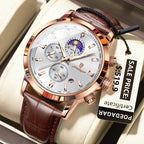 Poedagar 882 watch Rose Gold White L variant