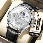 Poedagar 882 watch Silver White L variant