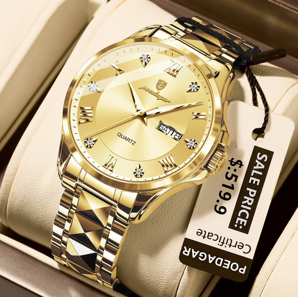 Poedagar 883 watch Gold variant