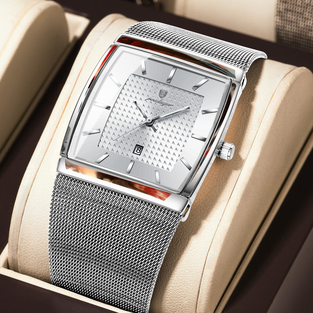 Poedagar 885 watch Silver White variant