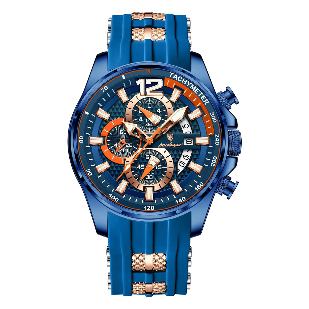 Poedagar 898 watch Blue Blue variant