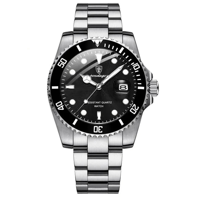 Poedagar 901 watch Silver Black variant