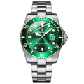 Poedagar 901 watch Silver Green variant