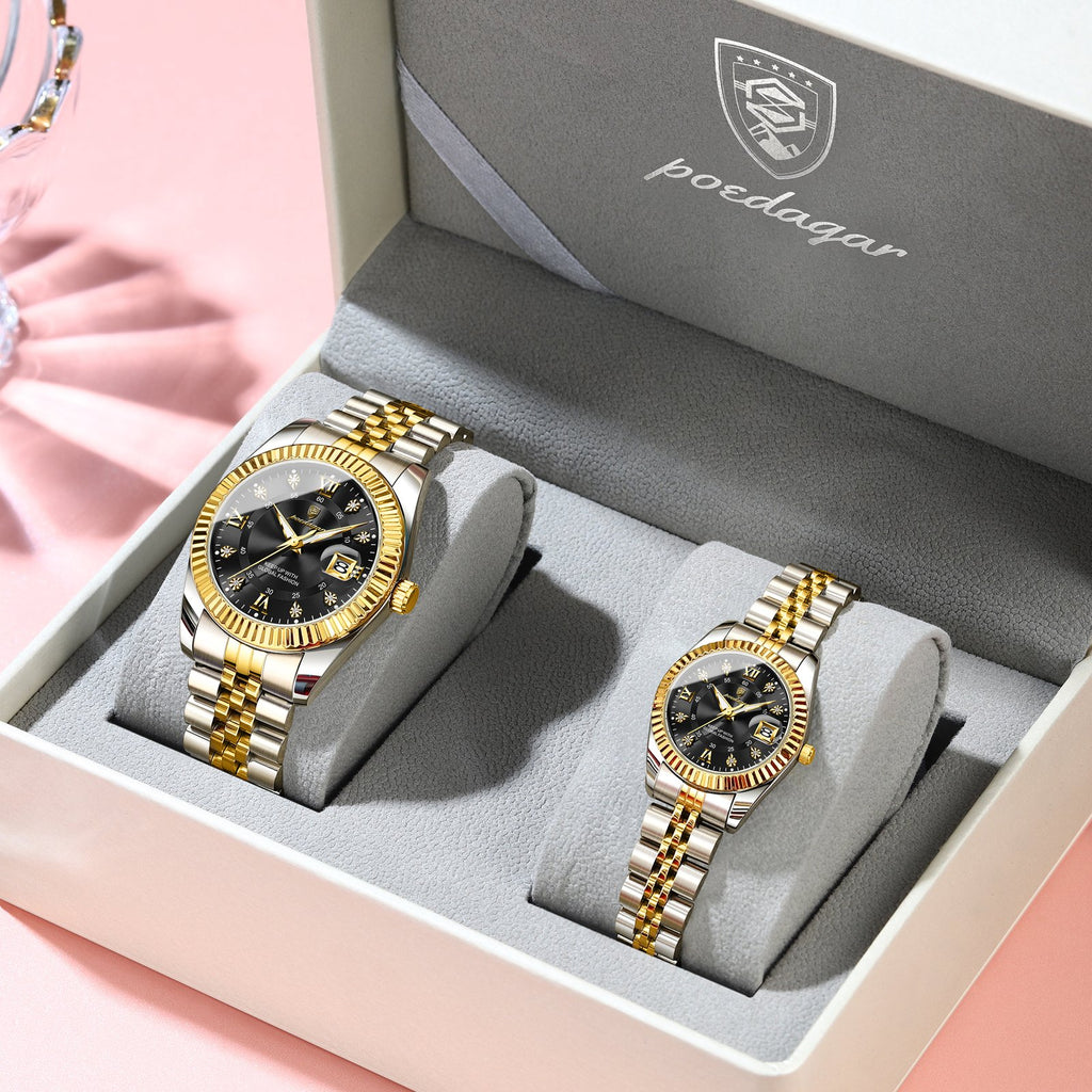 Poedagar 910 watch 780 Gold Black variant