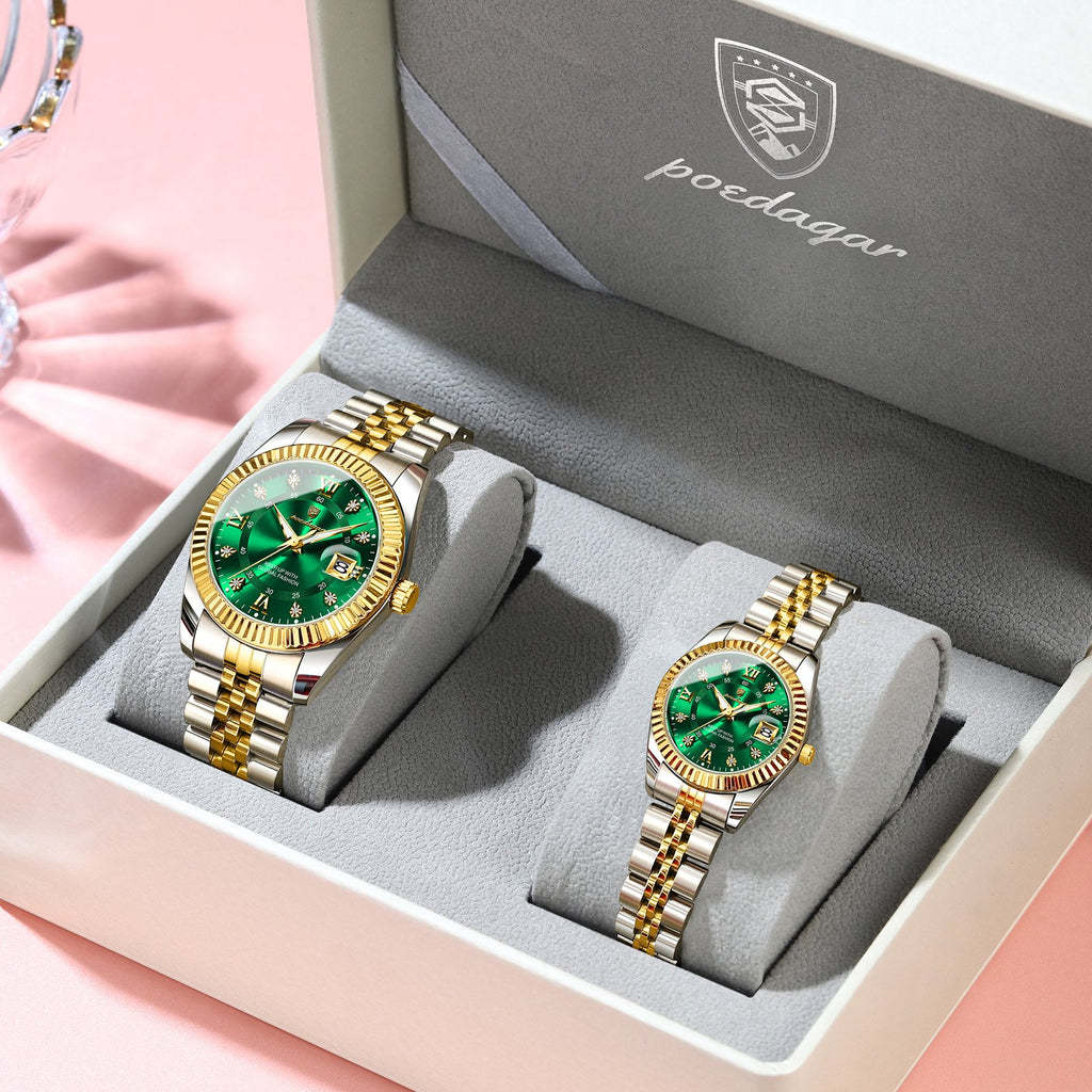 Poedagar 910 watch 780 Gold Green variant