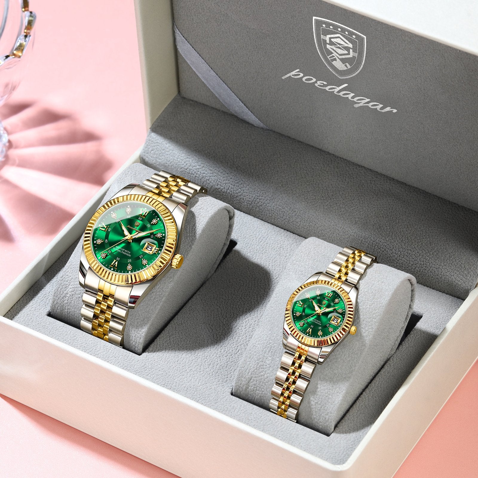Poedagar 910 watch 780 Gold Green variant