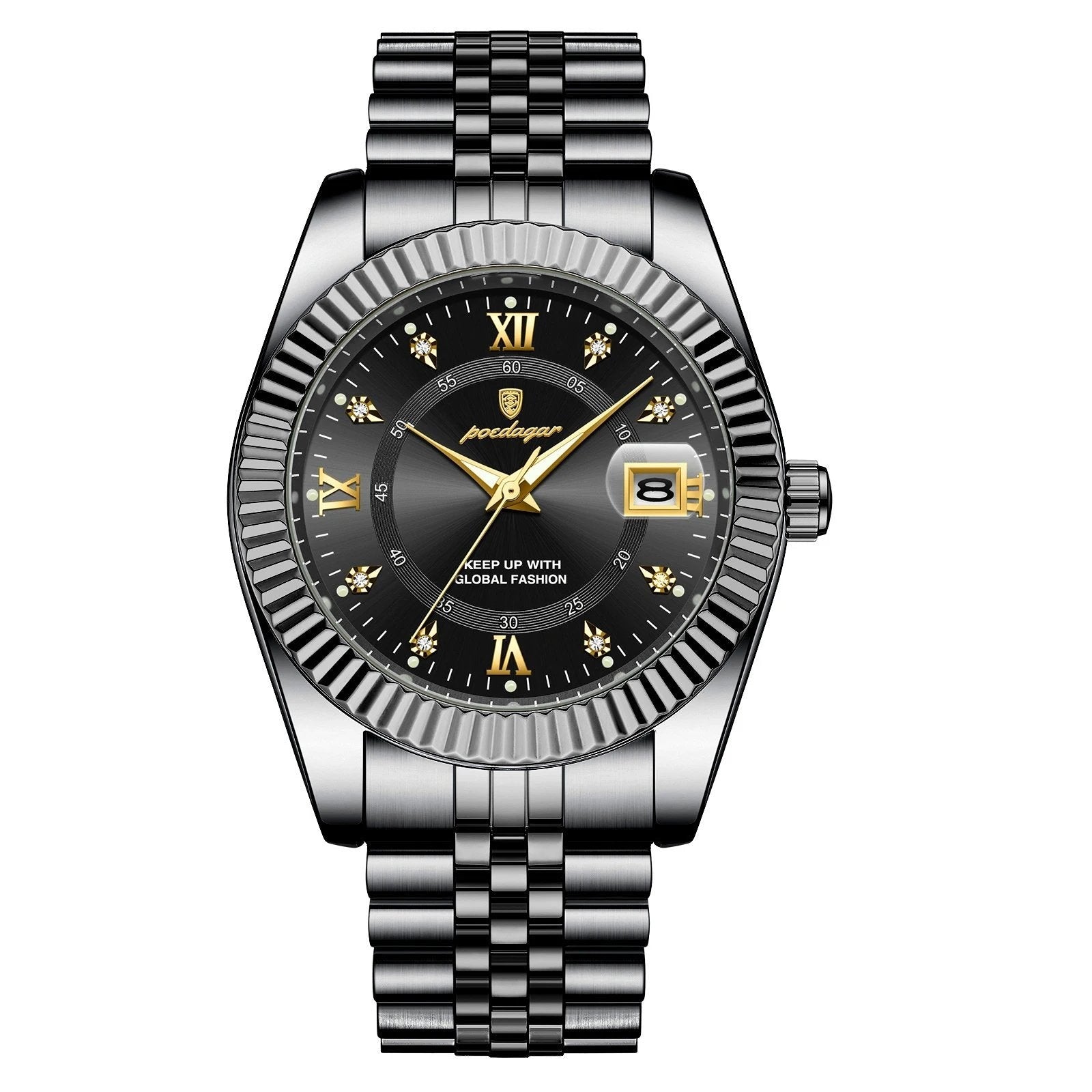 Poedagar 910 watch Black Black variant