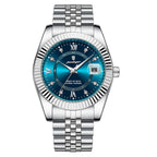Poedagar 910 watch Silver Blue variant