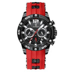 Poedagar 912 watch Black Red variant