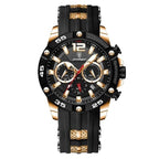 Poedagar 912 watch Rose Gold Black variant