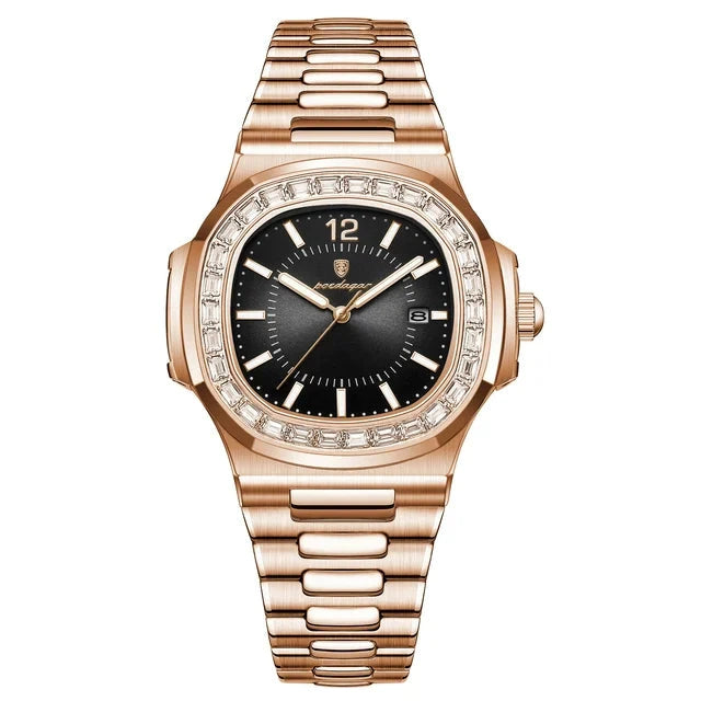 Poedagar 918 watch Rose Gold Black variant