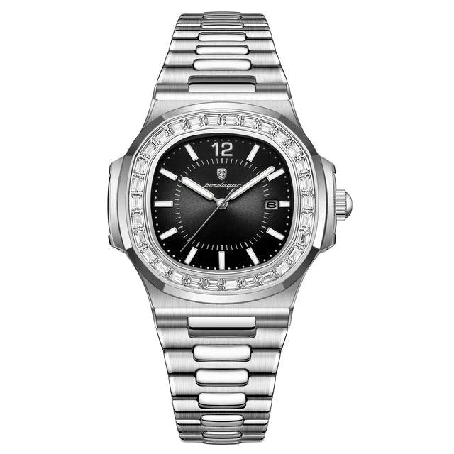 Poedagar 918 watch Silver Black variant