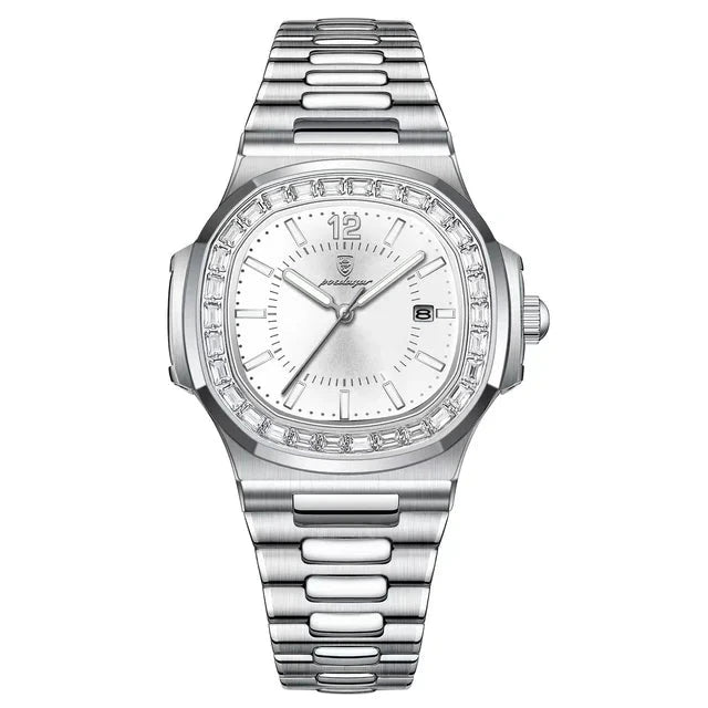 Poedagar 918 watch Silver White variant